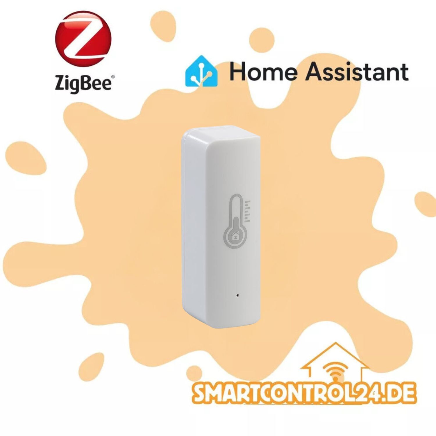 smartcontrol24 Zigbee Tuya Thermometer Luftfeuchtigkeit Home Assistant