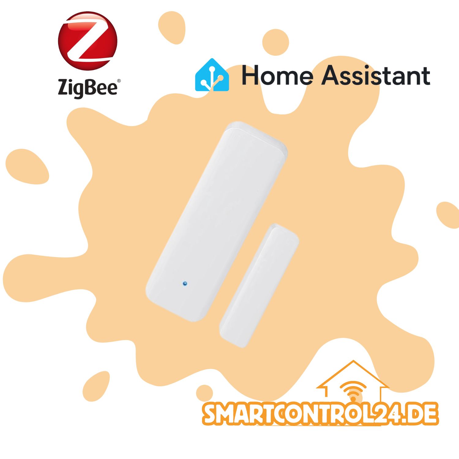 smartcontrol24 Zigbee Tuya Türsensor Fensterkontakt Home Assistant